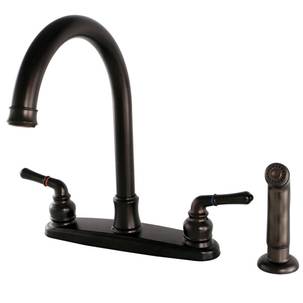 Naples FB7795NMLSP 8-Inch Centerset Kitchen Faucet with Sprayer FB7795NMLSP - main